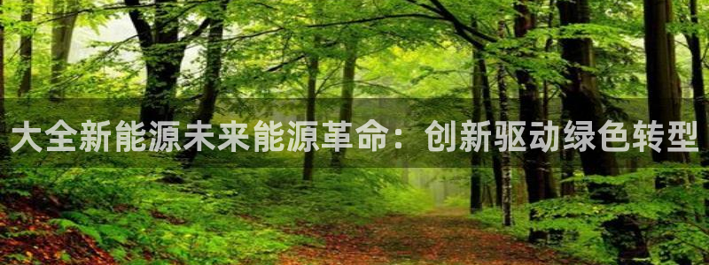 腾众娱乐是什么：大全新能源未来能源革命：